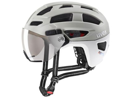 UVEX FINALE VISOR, SAND - WHITE MAT