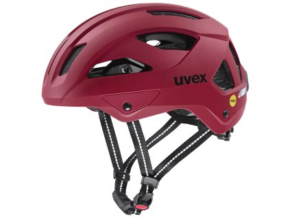 UVEX CITY STRIDE MIPS RUBY RED MATT Cyklistická helma