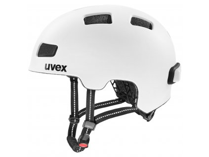 UVEX CITY 4 REFLEXX WHITE MATT Cyklistická helma