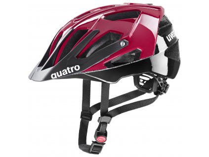 UVEX HELMA QUATRO RUBY RED-BLACK (S4107753600) 2023