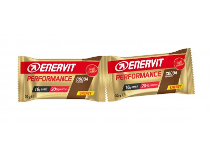 ENERVIT Performance Bar, tyčinka, 2x30g kakao