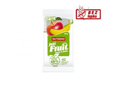 tyčinka JUST FRUIT, 30g banán a jablko