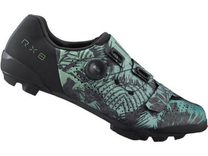 Shimano SH-RX801 - Gravel tretry, tropical leaves