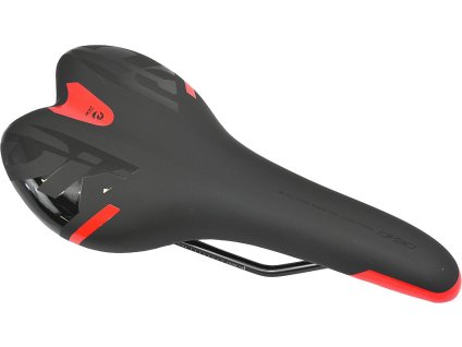 sedlo DDK MTB dámské černo-červené