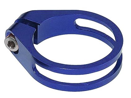 objímka Alhonga CNC 34.9mm modrá