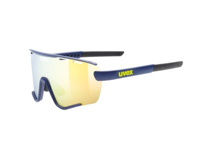 UVEX SPORTSTYLE 236 SET, blue matt/mirror yellow