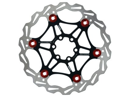 MAX1 brzdový kotouč Alux 180 mm – černý unašeč