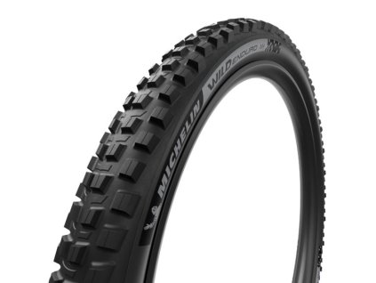 Přední pohled na vzorek pláště Michelin Wild Enduro MH 29x2,50" pro smíšený terén