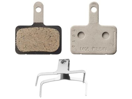 brzdové destičky SHIMANO M05-RX polymer, v krabičce
