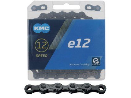 KMC e12 Black řetěz 12sp e-bike