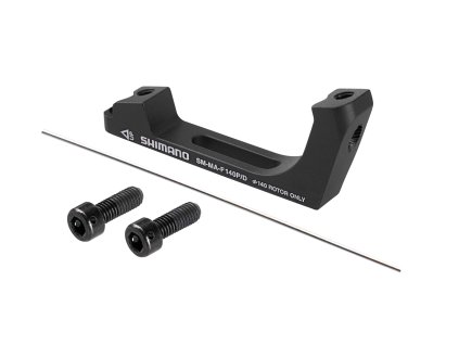 SHIMANO FLAT/POST adaptér přední , černý