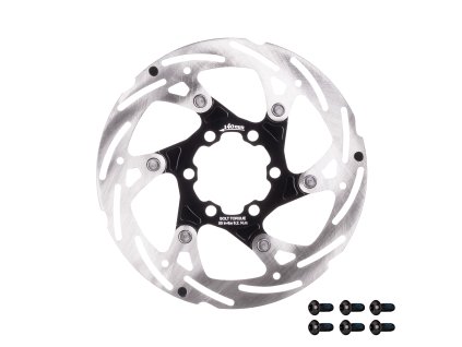 FORCE brzdový kotouč 140 mm – uchycení 6 děr s Torx šrouby