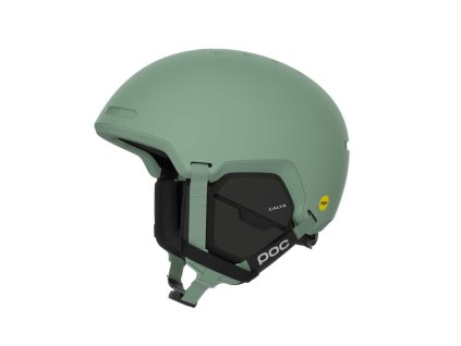 POC Calyx Gibbsite Green Matt – univerzální přilba pro lyžování, cyklistiku a horolezectví