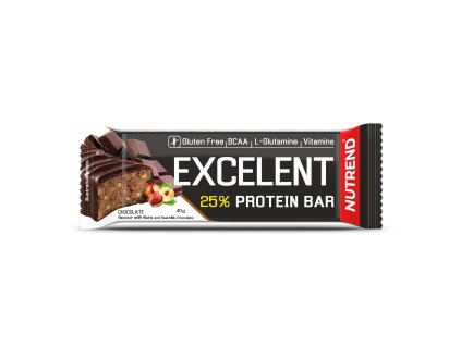 Excelent, tyčinka, 40g čokoláda s oříšky v ml čoko