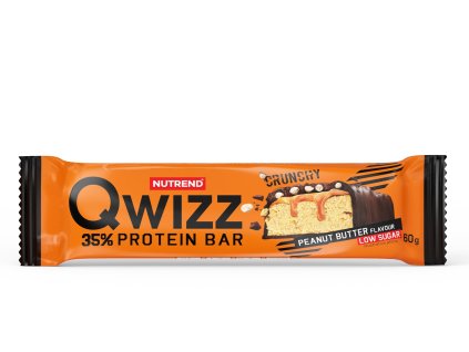 Qwizz 35% Protein Bar, tyčinka, 60 g arašíd. máslo