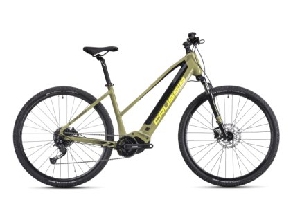 Crussis e-Cross low 7.10-(518Wh) KROSOVÉ elektrokolo 28"