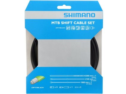 Shimano OT-SP41 Optislick MTB řadící set – kompletní sada lanek a bowdenů v  originálním balení