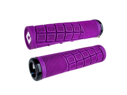 Gripy MTB ODI Reflex V2.1 135 mm White/purple