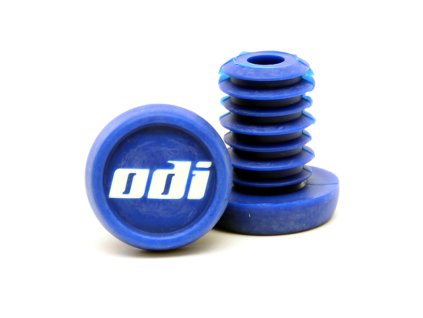 xKoncovky řidítek ODI "Push-in" NEW plast Blue