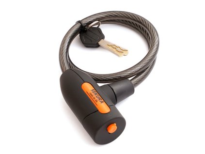 Zámek 650/10 spirála s klíčem Sekura KB 101