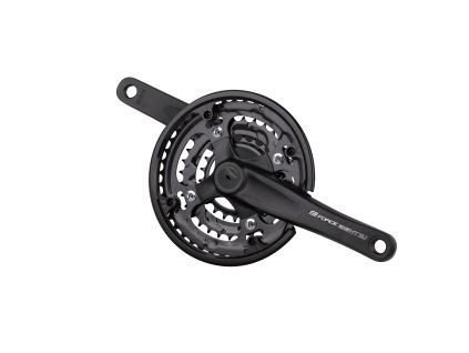 kliky FORCE EIGHT3.1 Al 42/32/22z kryt 175mm,černé