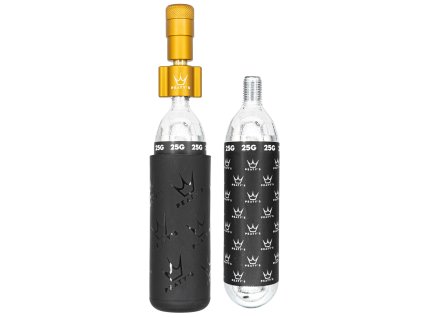 PEATY'S HOLESHOT CO2 PUMPA + BOMBIČKY 2 KS - MTB (25G) - BOURBON