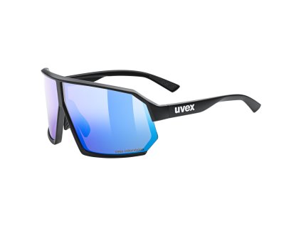 UVEX SPORTSTYLE 237 CV, black matt/mirror blue