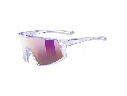 UVEX Skyryse brýle Clear Purple s fialovým zrcadlením Lavender Mirror