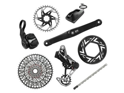 SRAM XX Eagle Transmission AXS Groupset – kompletní bezdrátová sada pro E-MTB s Brose