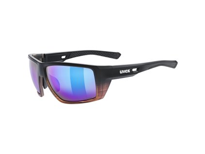 UVEX MTN VENTURE CV, black demi matt/mirror blue