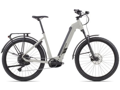 Hlavní pohled na elektrokolo Rock Machine eRokk B70T Matte Limerock Grey
