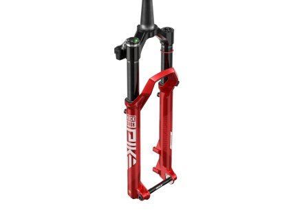 RockShox Pike Ultimate Flight Attendant 29" 140 mm – trailová vidlice v červené barvě s automatickým tlumením