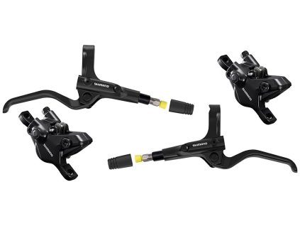 brzda kotoučová SHIMANO Cues UR405 p+z (1000+1700 mm) komplet bez kotoučů, (p+z J-kit) (Barva černá)