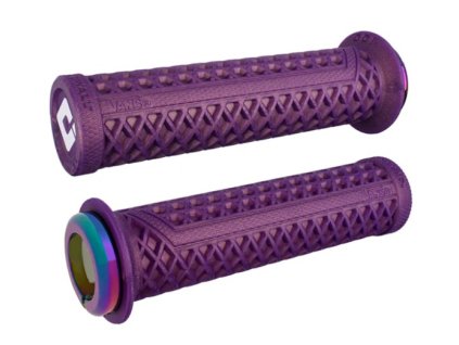 Gripy MTB ODI VANS V2.1 Lock-On MTB, closed end, 135, Iridescent Purple