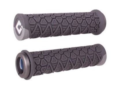 Gripy MTB ODI Vanquish, v2.1 Lock-On, MTB, Closed End, Graphite / Grey