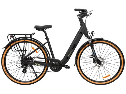 elektrokolo STORM 28 E-Diamond PRO low step HR3 025 504 Wh 19" matná černé / olivové (Barva černá, Velikost 19")