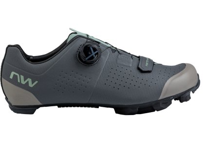 Northwave Razer pánské MTB tretry Dark Grey/Sage (Velikost 42)