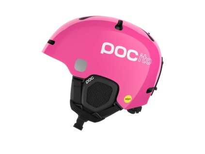 POC POCito Fornix MIPS Fluorescent Pink – dětská helma s MIPS ochranou