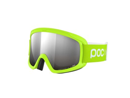 POC POCito Opsin Fluorescent Yellow/Green/Partly Sunny Silver (Velikost ONE)