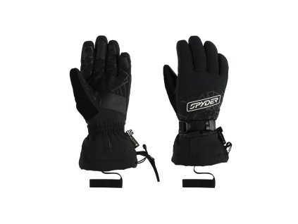 Spyder Overweb GTX Gloves Black – pánské lyžařské rukavice s GORE-TEX® membránou