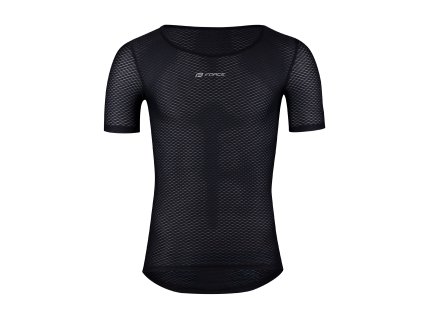 FORCE VENT triko funkční, krátký rukáv, černé (velikost L)