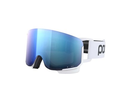 POC Nexal WF Hydrogen White – lyžařské brýle Clarity Partly Sunny Blue