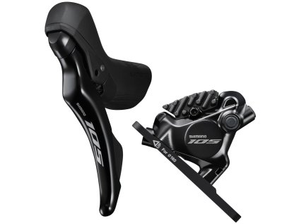 Shimano 105 ST-R7120 levá páka s třmenem BR-R7170 přední