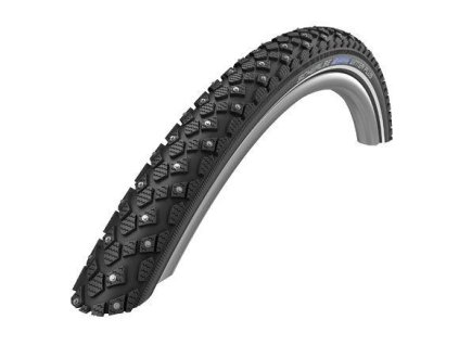 Schwalbe Marathon Winter Plus 26x1.75 (Varianta černá + reflexní pruh)