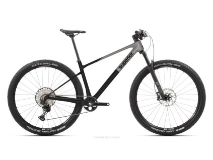 Superior XP 9.8 Matte Carbon / Dark Chrome – karbonové horské kolo 29"