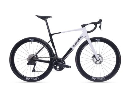Superior XR 9.8 GF Gloss Carbon Grey – gran fondo kolo celkový pohled
