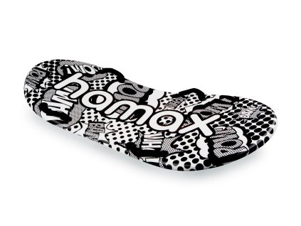 hamax twin tip surfer comic black white o