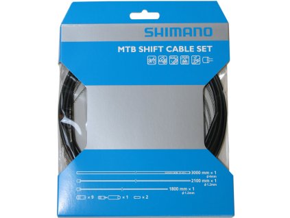 Shimano OT-SP41 sada lanek a bowdenu pro MTB – černá