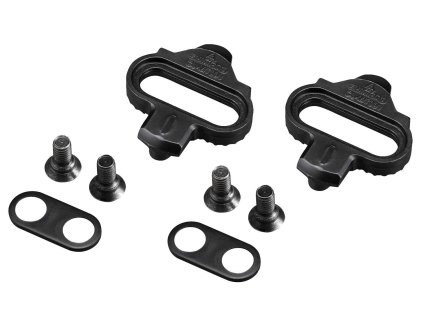 Zarážky Shimano CL-MT001 SPD – pohled na pár zarážek bez plátku