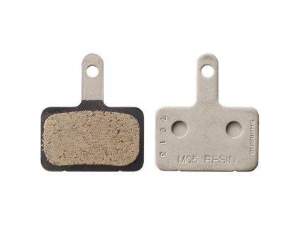 Shimano M05-RX – organické brzdové destičky bez chladiče